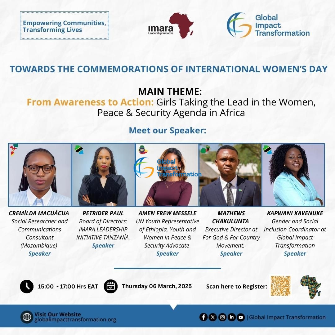 From Awareness to Action: Young Women Leading Africa’s Peace and Security Agenda